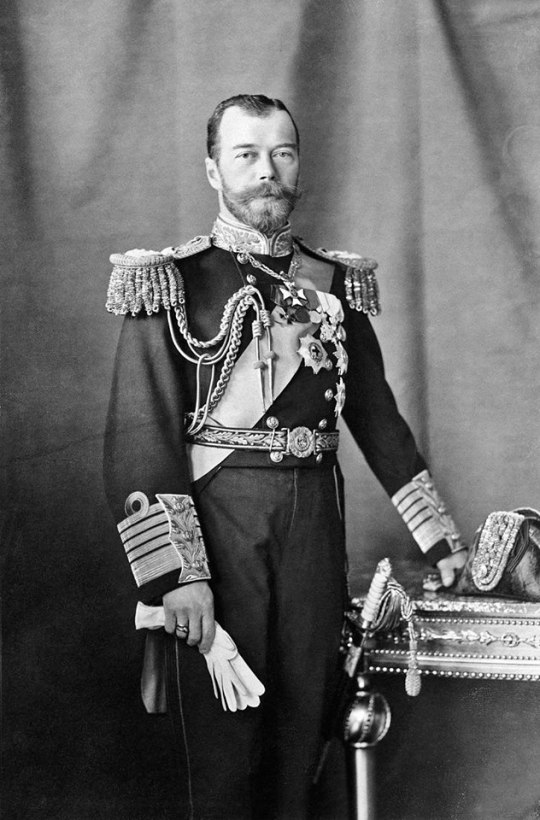 Tsar Nicholas II, in the uniform of a Royal Navy Admiral
